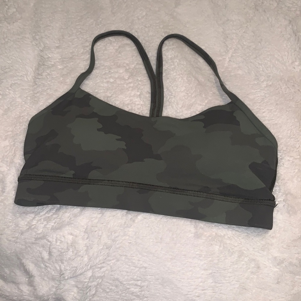 Lululemon sports bra Camo